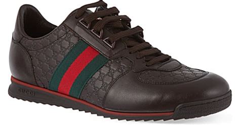 gucci sl73 brown|Gucci SL73 Sneaker Shoes .